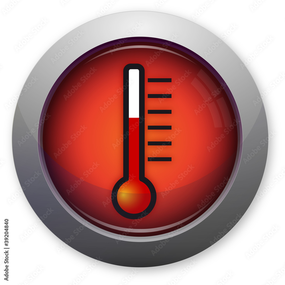 Temperature alert button Temperature alert button