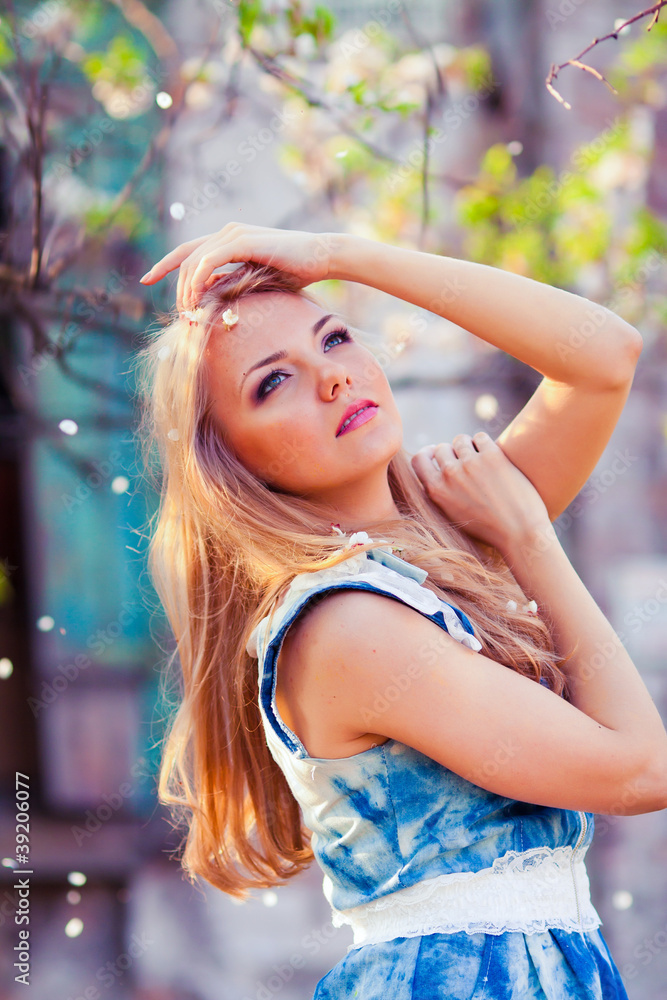 Naklejka premium woman