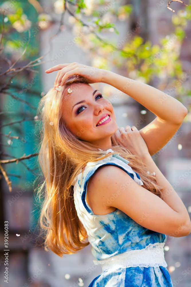 Naklejka premium woman