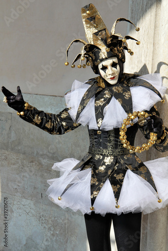 Obraz na płótnie The joker . Venice Carnival 2012