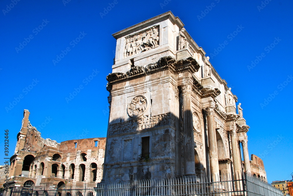 Arco di Costantino, Roma