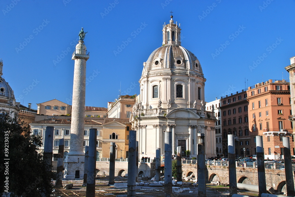 Basilica Ulpia e Colonna di Traiano, Roma