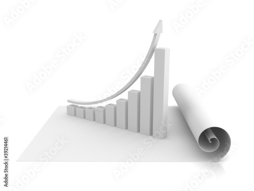business graph diagram char...