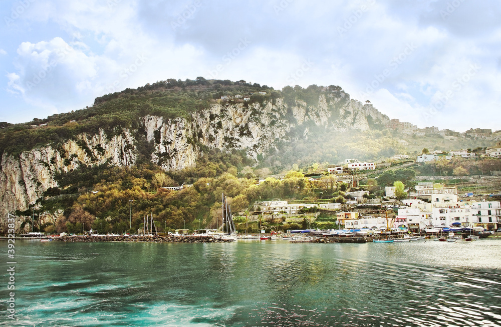 Capri island.