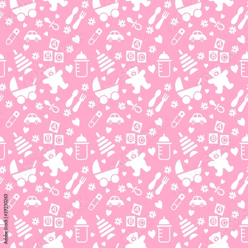 Seamless Baby Background