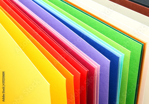 Farbauswahl Papier photo