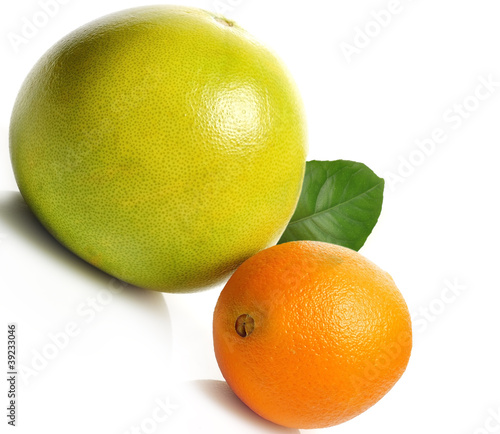 Orange And Pamelo Fruits