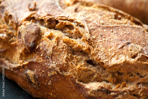 Close up of traditional bread.