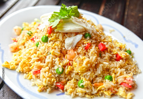 Tableau sur toile fried rice