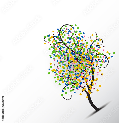 tree with balls