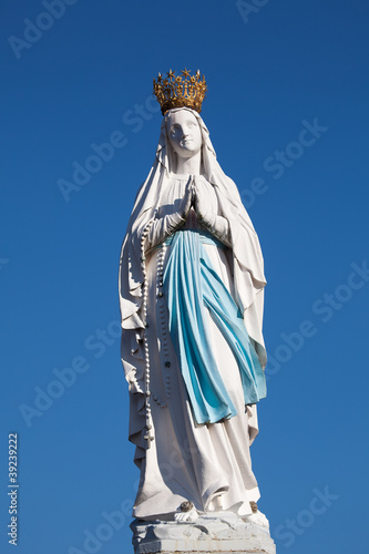 Quadro em tela Virgen de Lourdes, Lourdes, Altos Pirineos, Francia