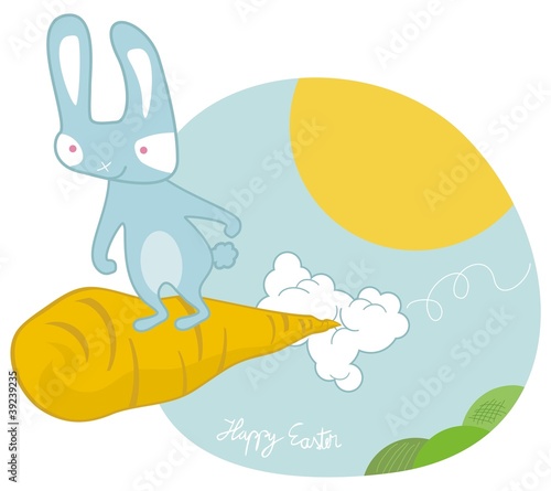 Skysurfing  Easter Bunny