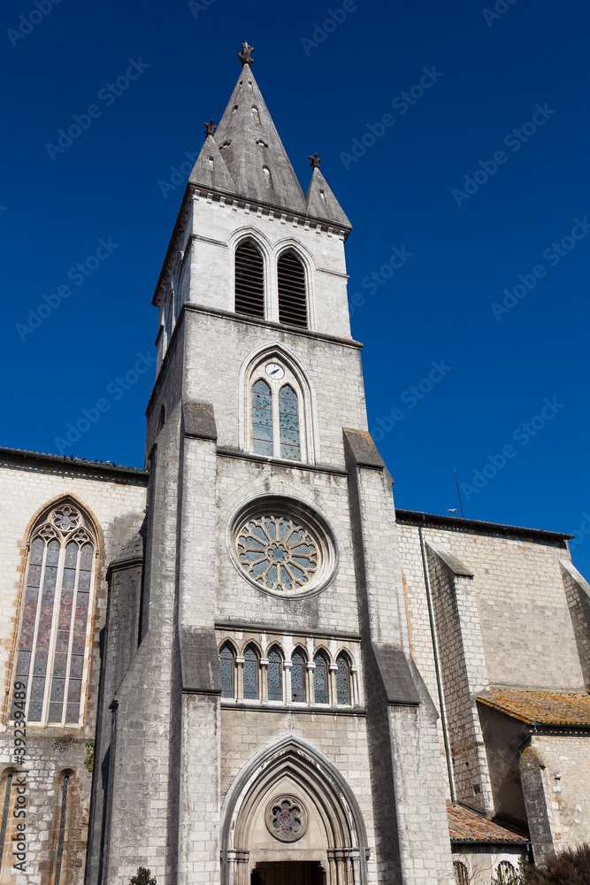 Iglesia de San Pedro, Orthez, Pirineos Atlanticos, Aquitania, Fr