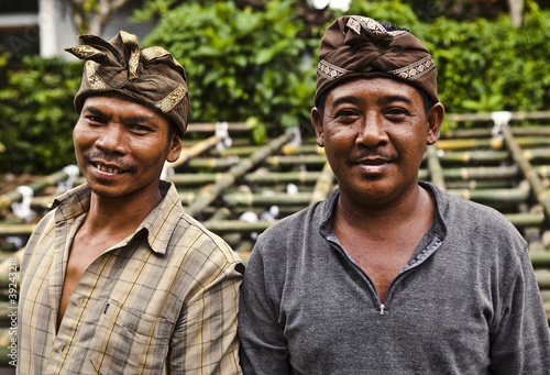 Fotografía Indonesian people.