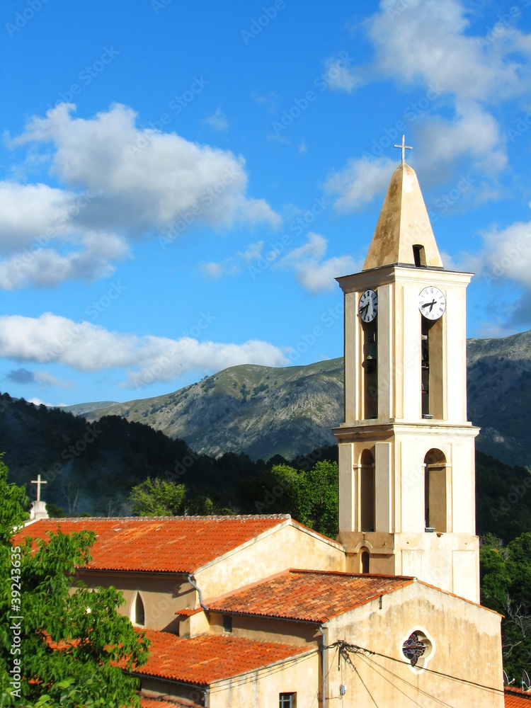 Evisa, village in Corsica