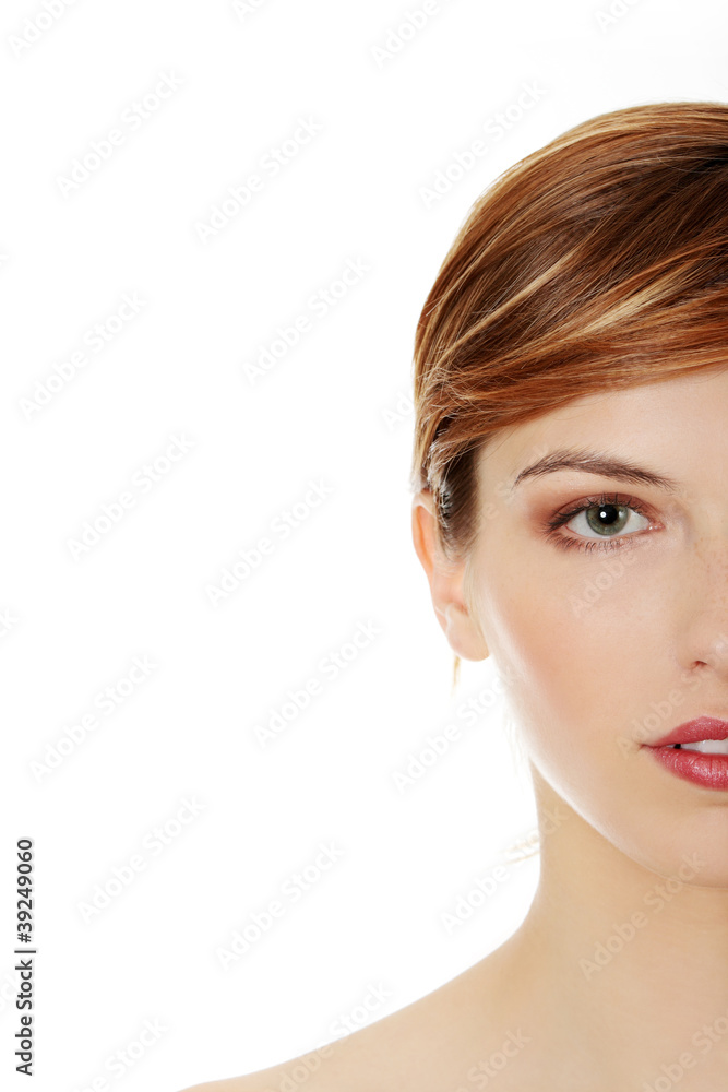 Young beautiful woman portrait Young beautiful woman portrait