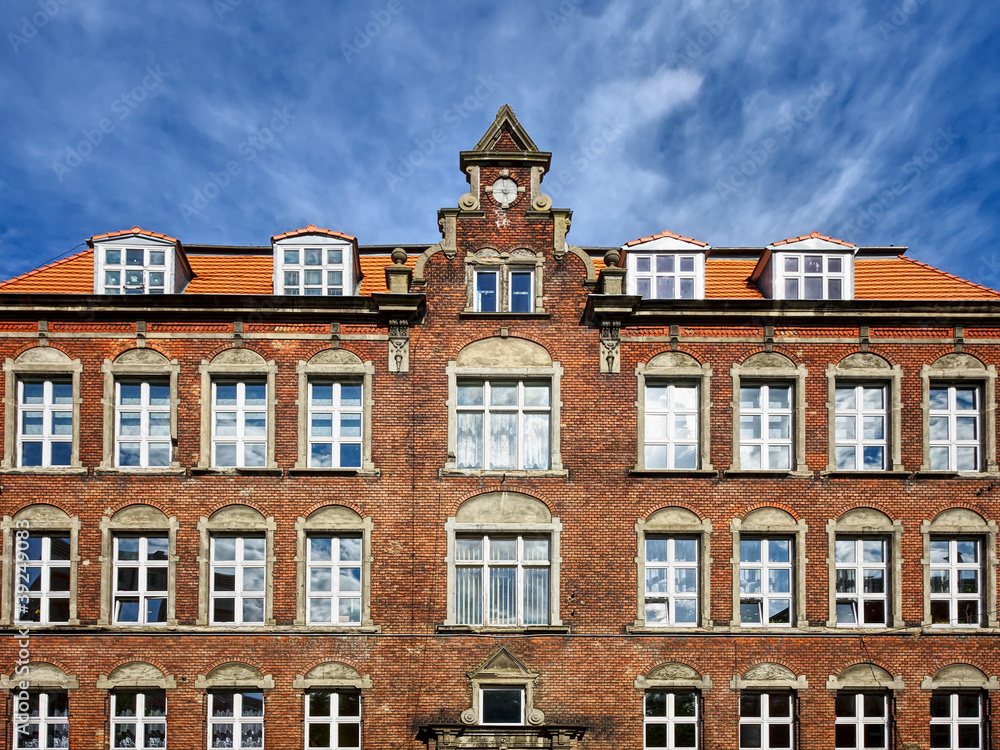 Obraz premium Old brick architecture