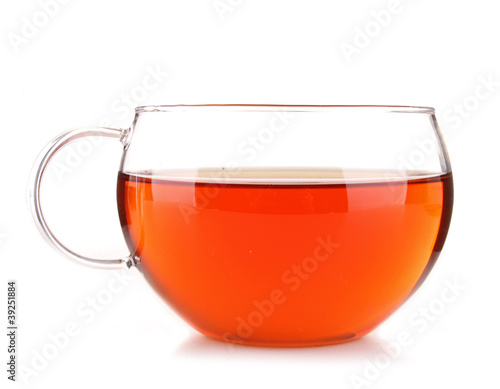isolated tea cup