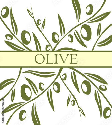 olive background