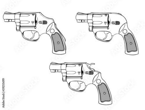 小型拳銃3種類