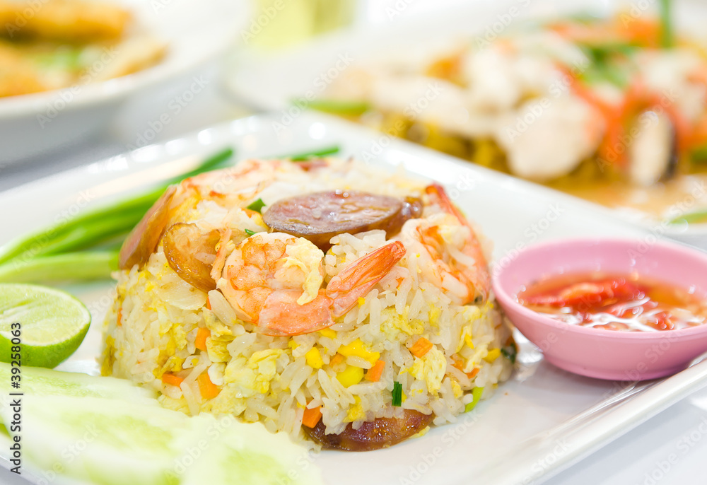 fried rice with shrimp fried rice with shrimp
