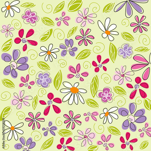 floral background, easter