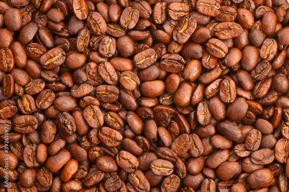 brown coffee, background texture, close-up brown coffee, background texture, close-up