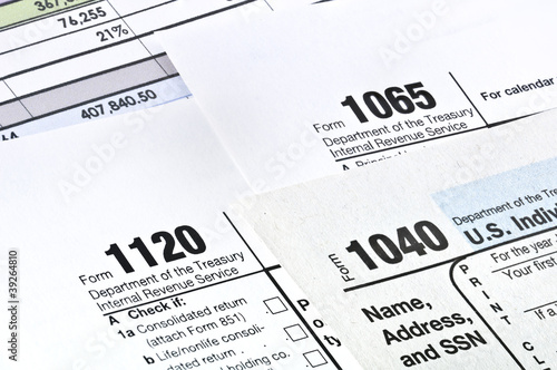 Tax forms.