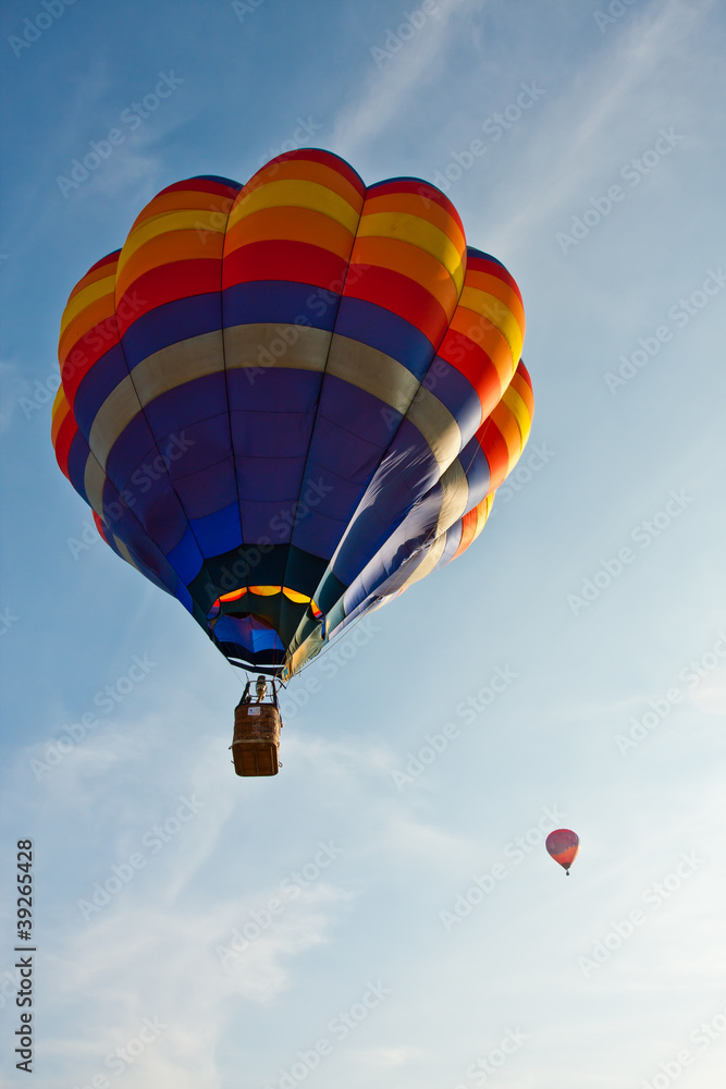 Fototapeta premium hot-air balloon in the sky