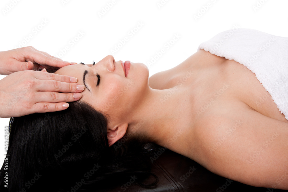 Fototapeta premium Facial massage treatment