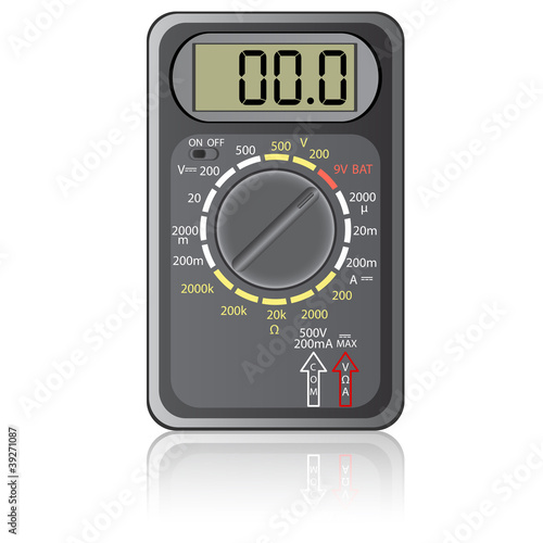 Digital multimeter.
