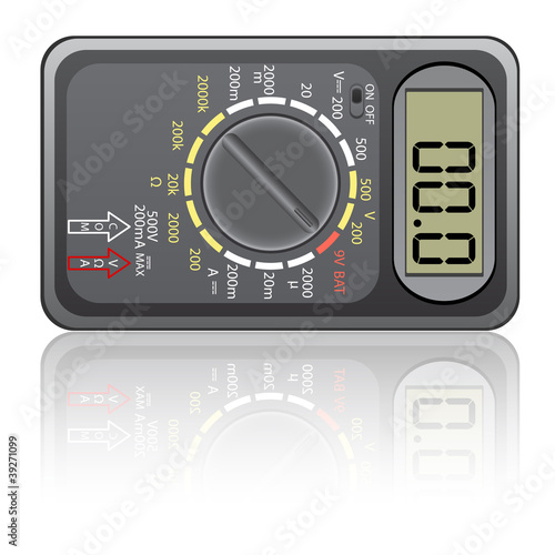 Digital multimeter.