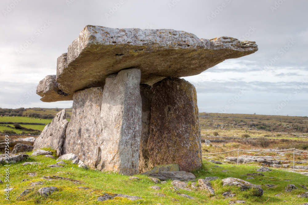 Poulnabrone Portal Tomb  monuments in Ireland.