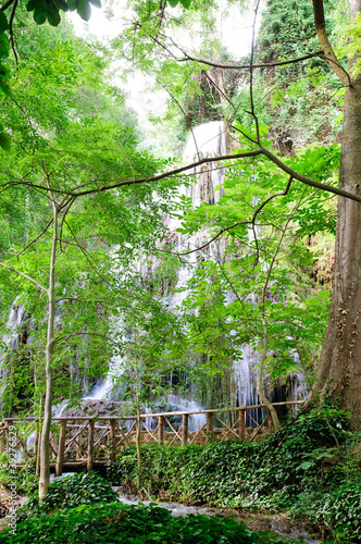 Waterfall at the 