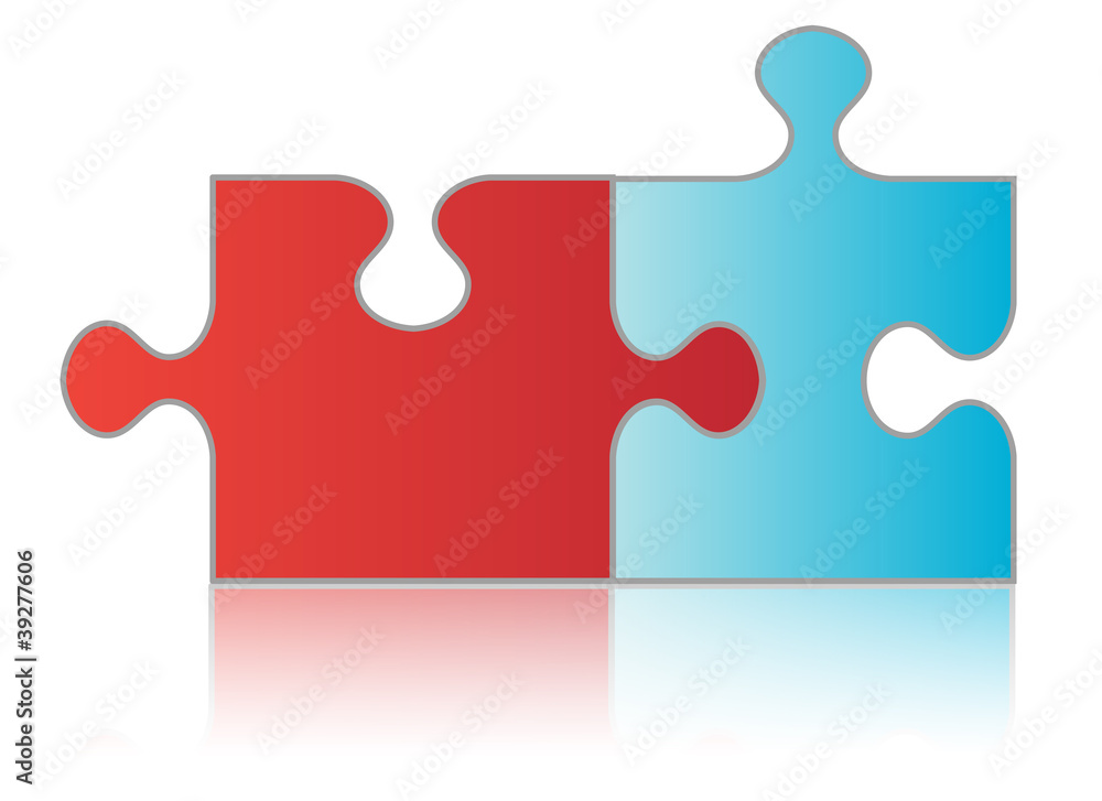 Two Piece Puzzle Chain