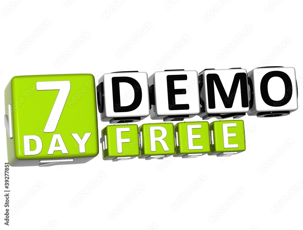 3D Get 7 Day Demo Free Block Letters 3D Get 7 Day Demo Free Block Letters