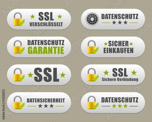 Datenschutz Buttons