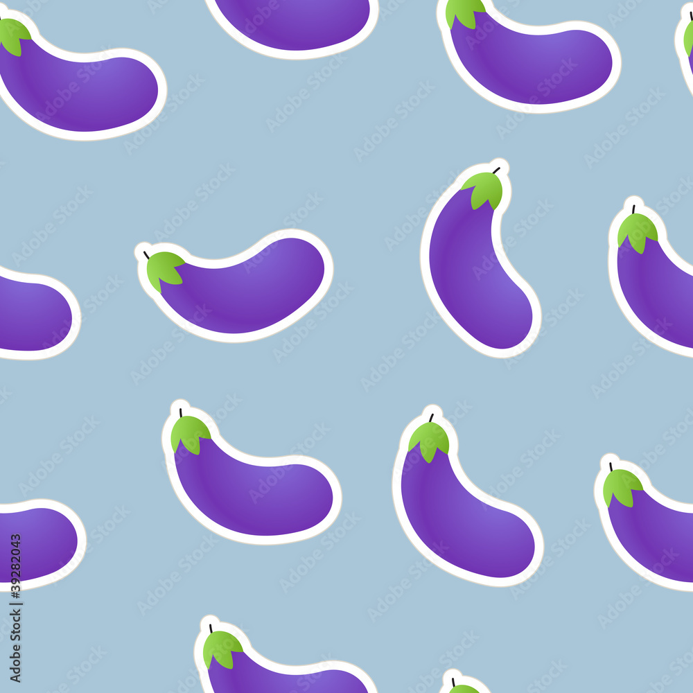 eggplant seamless background eggplant seamless background