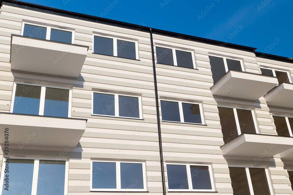 Architecture of new apartments Architecture of new apartments