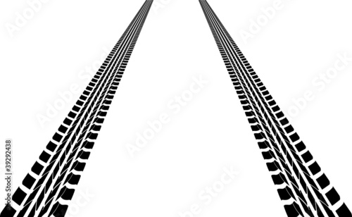 tire tracks