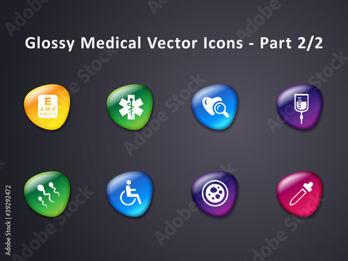0210 Glossy Medical Web Icons 2