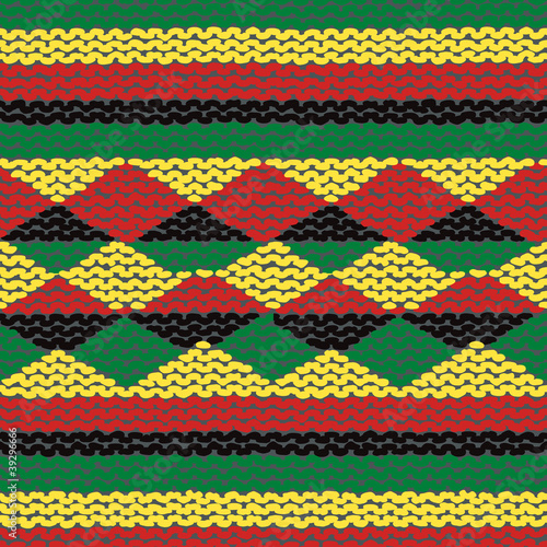 Multicolor knitted seamless background
