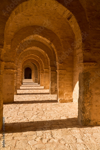 Interior of Great Mosque in Mahdia  Tunisia