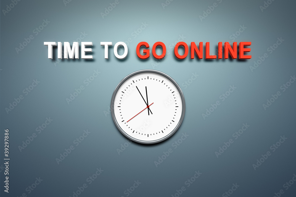 Time to go online at the wall Time to go online at the wall