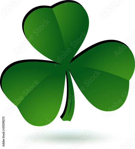 Shamrock icon. Vector