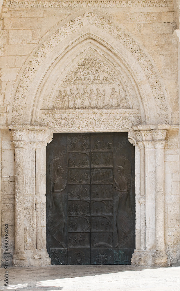 Sanctuary of Monte Sant'Angelo. Puglia. Italy.