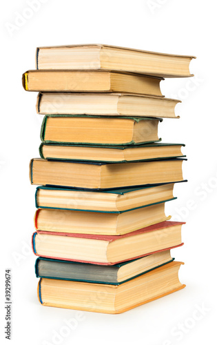 Stack tack of books