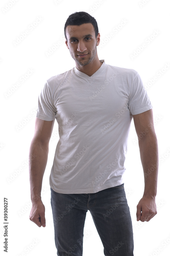 portrait of relaxed young man portrait of relaxed young man