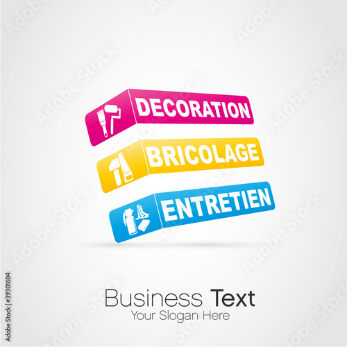 logo travaux/peinture/bricolage