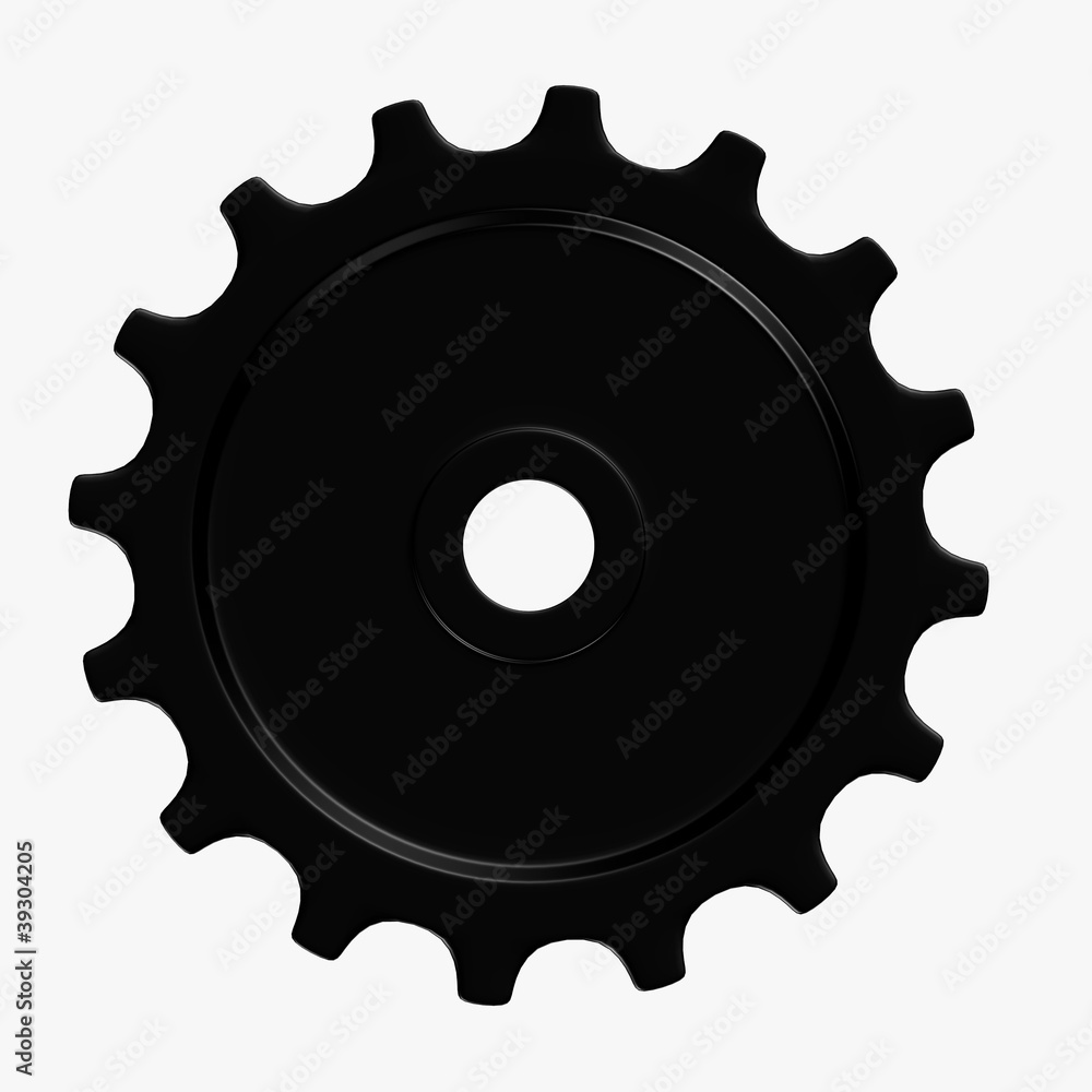 3d render of industrial part